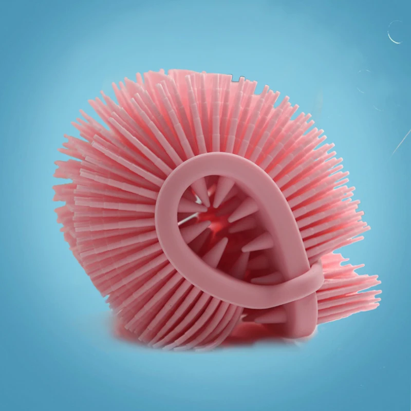 2 In 1 Silicone Shower Brush Scrubber Soft Scalp Massager Shampoo Brush Double-Sided Body Brush Foam Skin Clean Tool