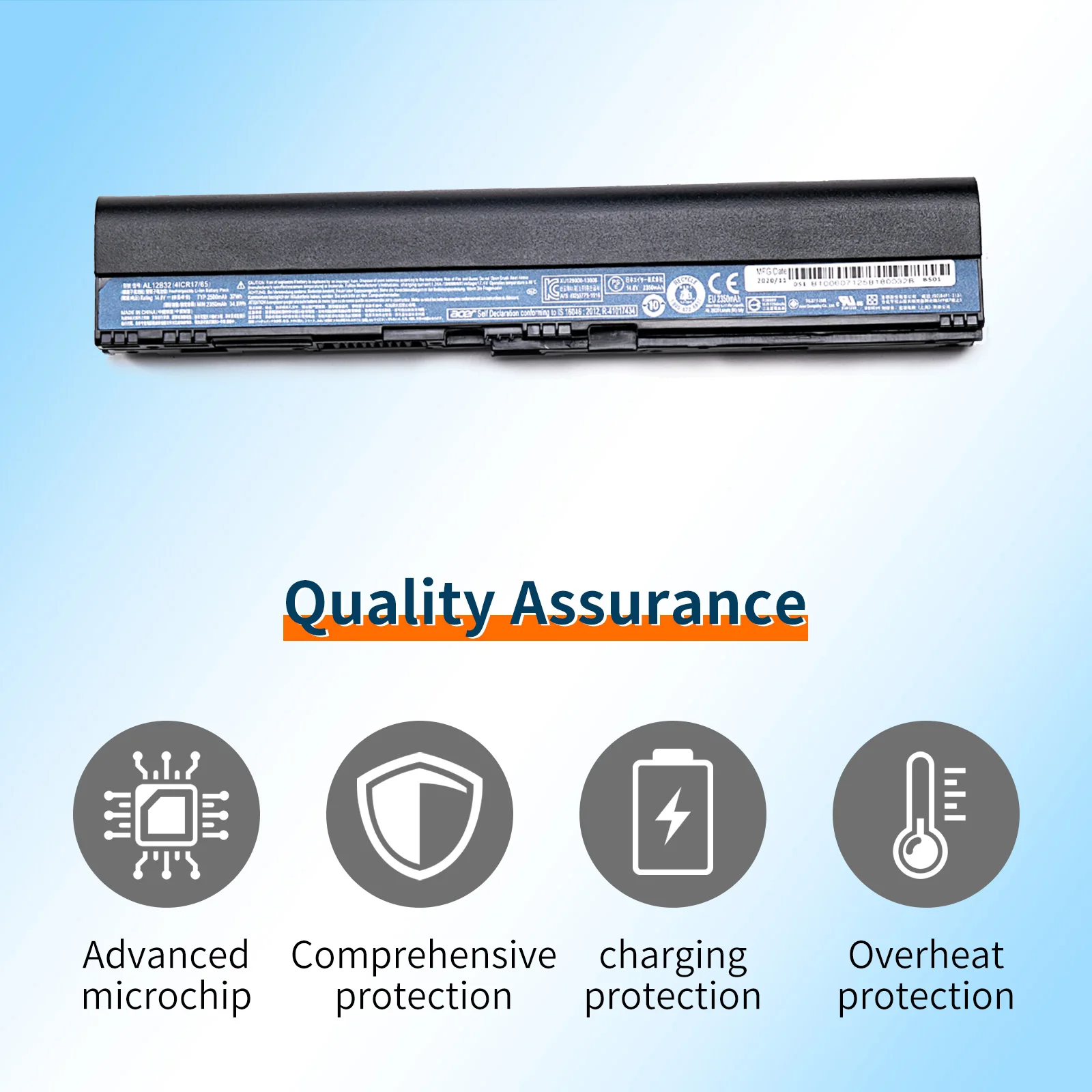 Рисунок 2 - Аккумулятор BVBH AL12B32 для ноутбука