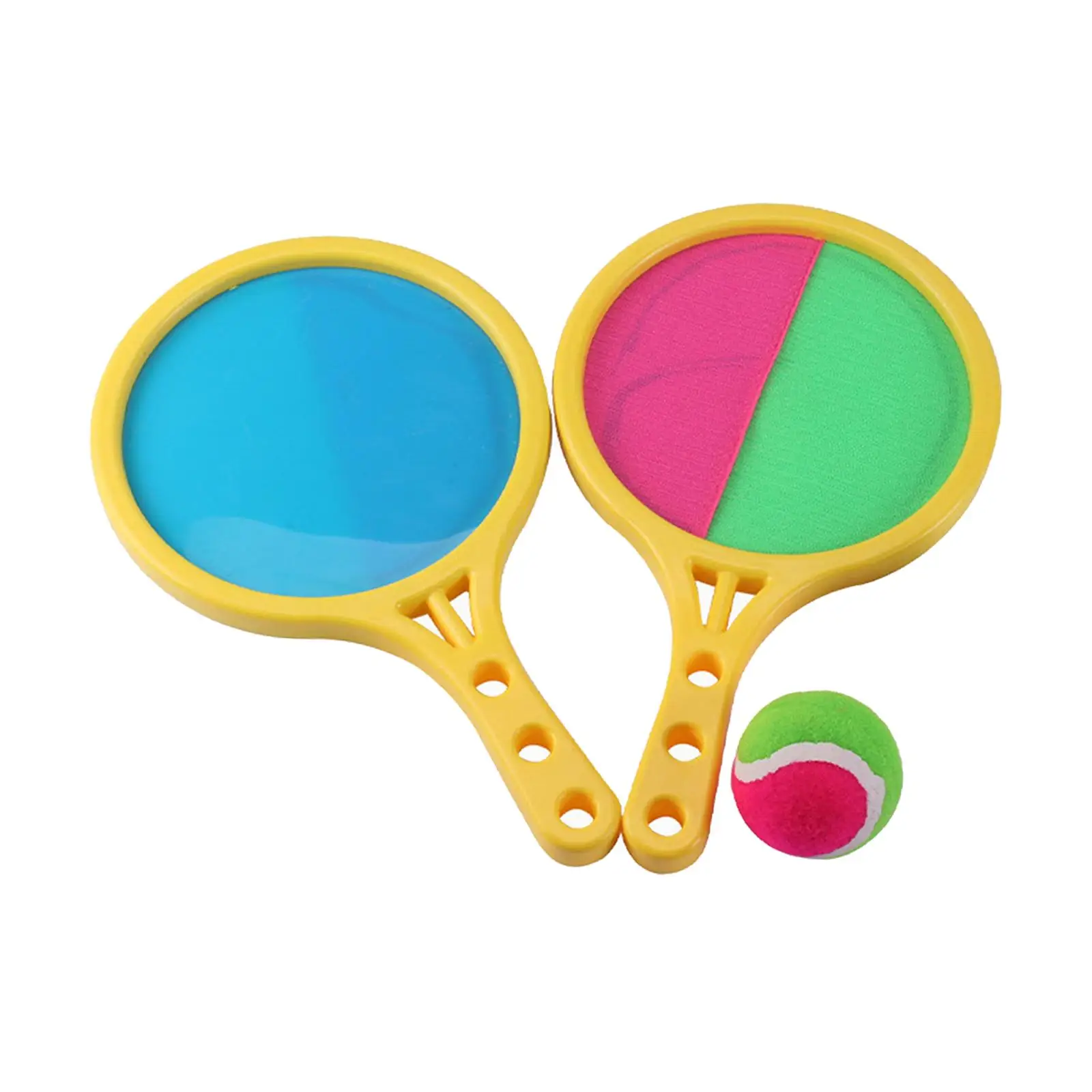 Mini Paddle Catch Ball Game Racket Set, Beach Toys Toss and Catch Ball Parent
