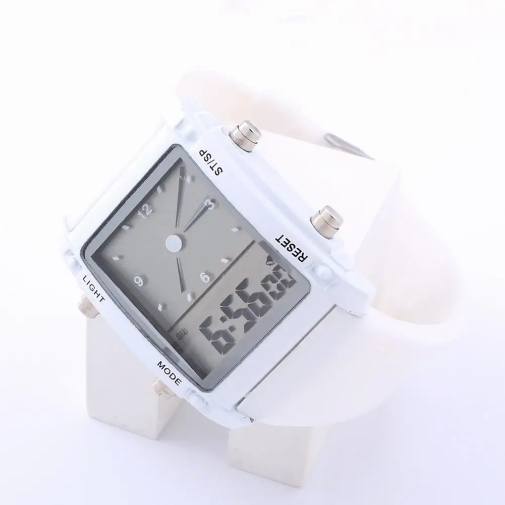 Electronic Wrist Watch Men Waterproof Digital Display Fashion Couple LED Luminous Digital Watch Student 3
