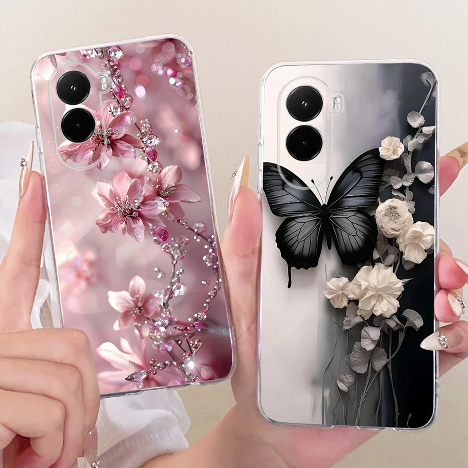 Luxury Butterfly Painted Soft Slim Phone Case - Enhanced Design