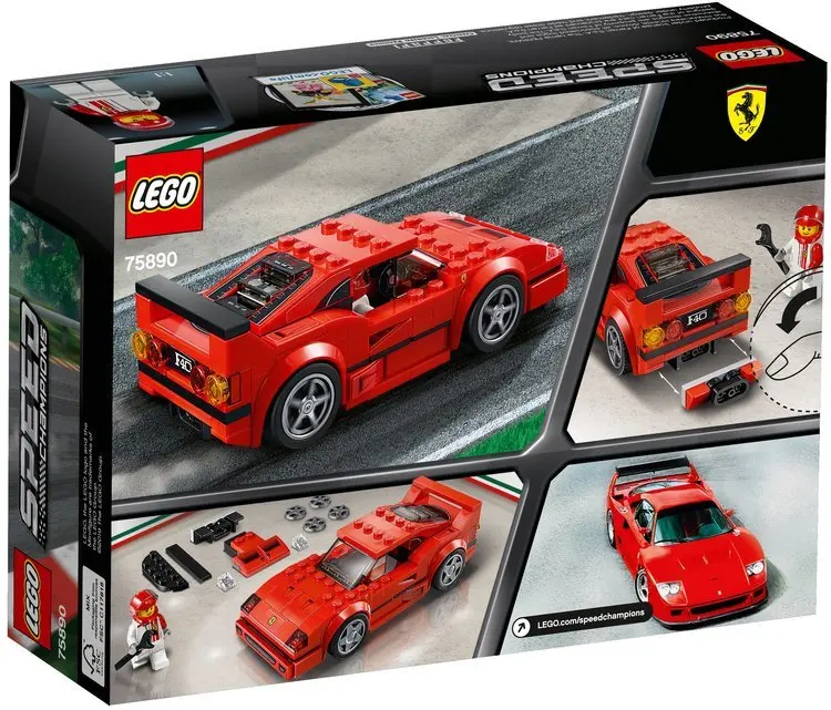 Конструктор Lego Speed Champions Автомобиль Ferrari F40 Competizione (Lego 75890) | Игрушки и хобби