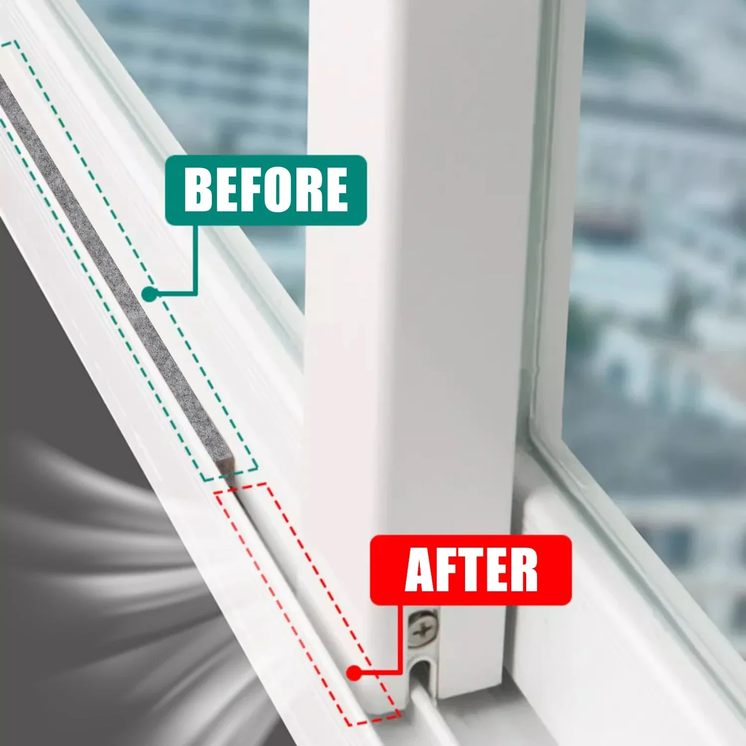 4M/Roll Self-Adhesive Felt Strip Door Windows Absorb Water Sealing Strip Soundproof Sliding DIY Furniture Leg Pad Anti-slip Mats door seal strip sealing strip tape window seal strip sealing tape sealing strip rubber seal strip rubber door weatherstripping silicone seal strip edge banding strip
