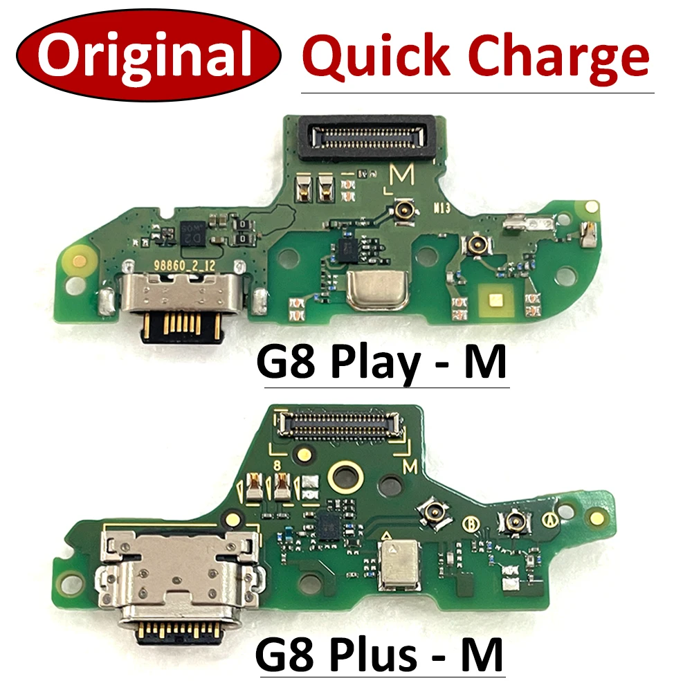 

100% Original For Motorola Moto G8 Play Plus M Version M13 USB Micro Charger Charging Port Dock Connector Board Flex Cable