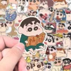 50/100Pcs Cartoon Anime Crayon Shin chan Stickers For Car Laptop Phone Stationery Decor Decals Waterproof Sticker Kids Toys 2