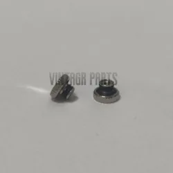 Premium Stainless Steel Watch Crown Replacement (2PCS)