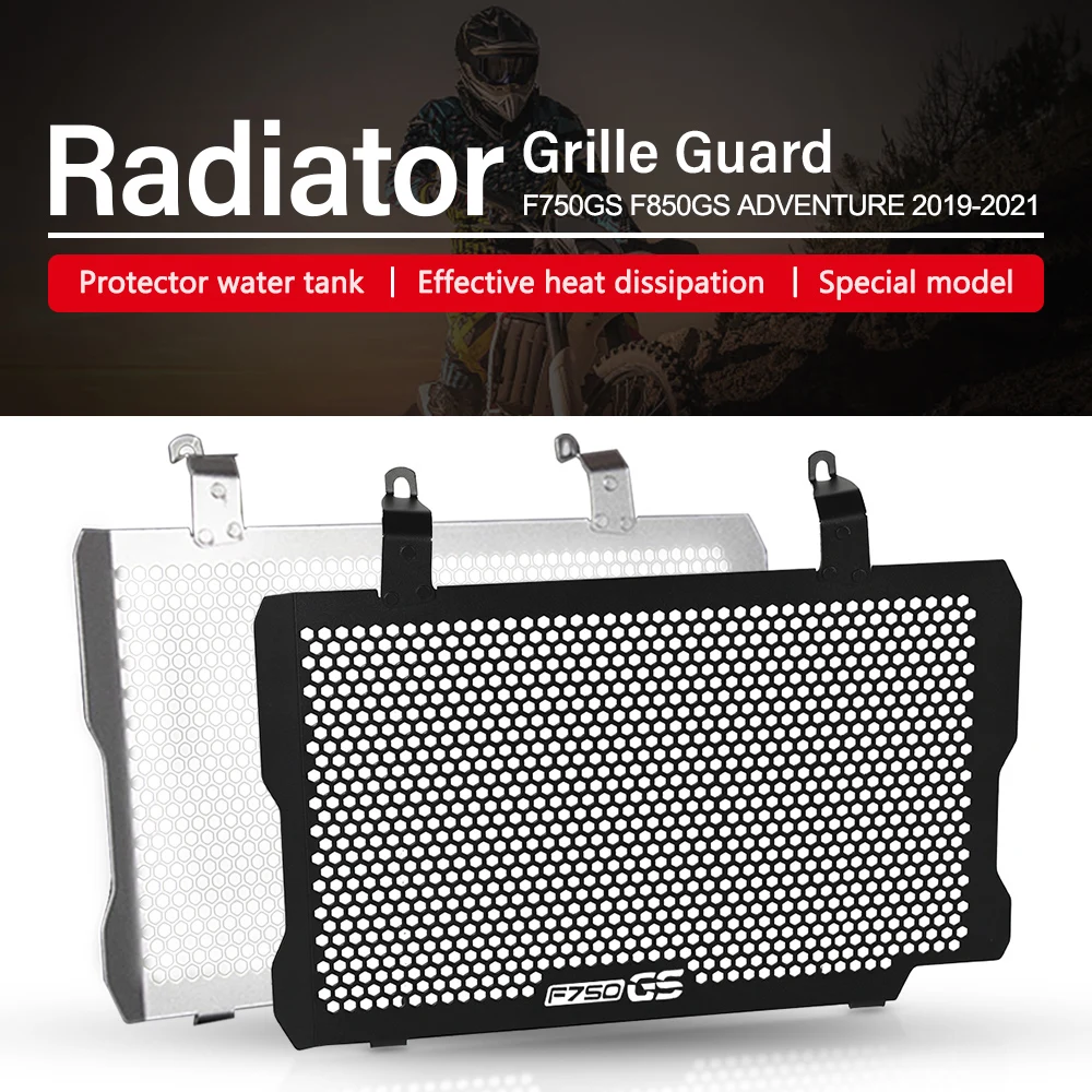 

For BMW F750GS F850GS F850GS ADVENTURE 2018 2019 2020 2021 2022 CNC Radiator Guard Grille Grill Cooler Cooling Cover Protection