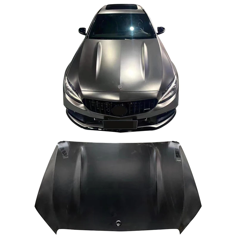 

Good Quality Auto Parts C-Class W205 C63 Body Kit C63 AMG Hood for Mercedes Benz C63 AMG Hood 2015-2021