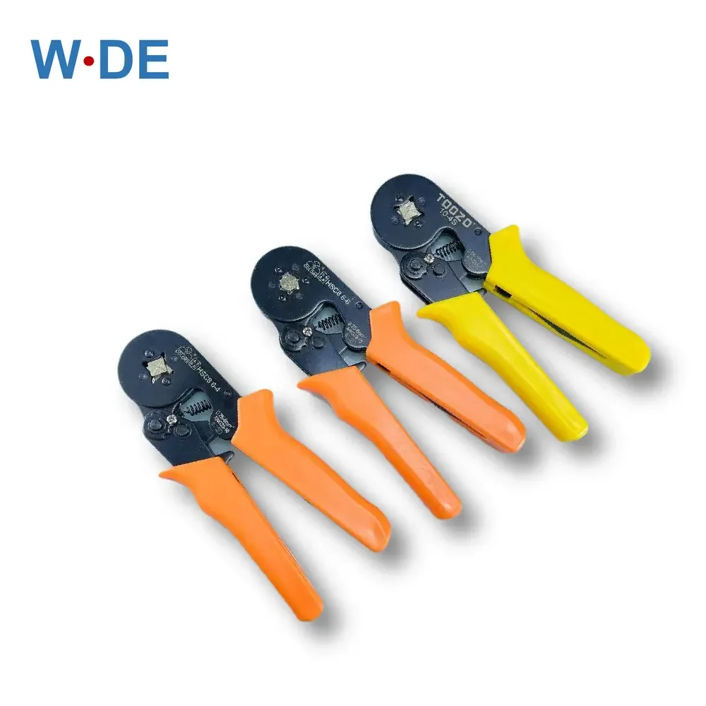 

Tubular Terminal Hand Crimping Plier 6-6 6-4 0.25-6mm 23-10AWG & 10-4 0.25-10mm 23-7AWG Electrical Crimping Pliers Hand Tool Set