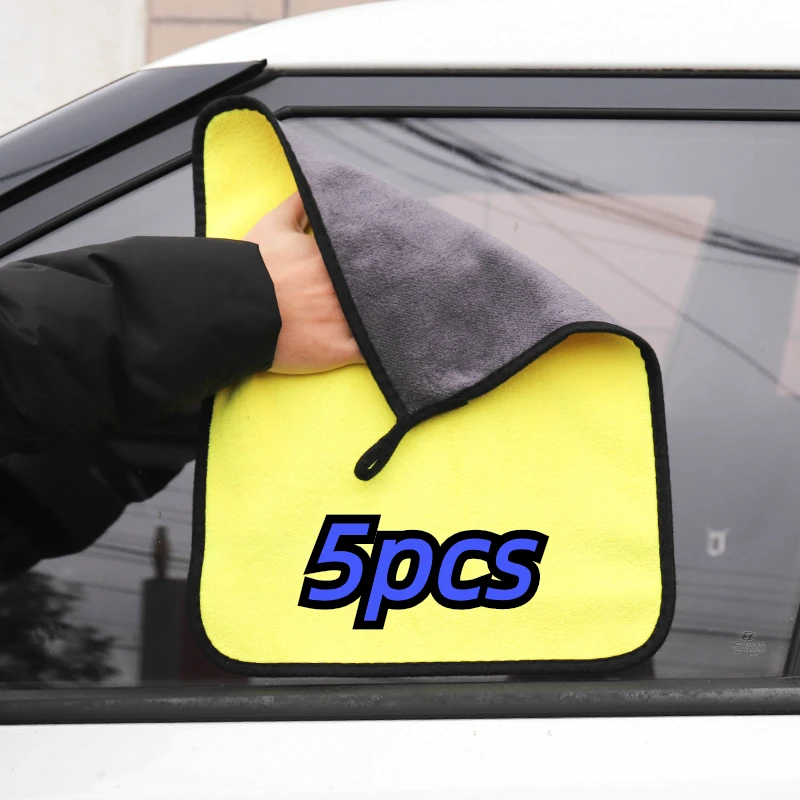 Microfiber Cleaning Towel Thicken Soft Drying Cloth Car Body Washing