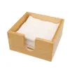 Tissue Box Restaurant Accessory Multi-function Case Bamboo Napkins Living Room Drink Dispenser Dining Table Paper Holder 4