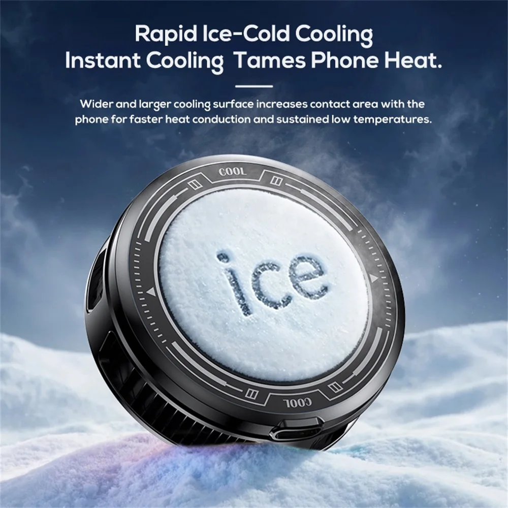 K5 Semiconductor Refrigeration Mobile Phone Cooler Cooling Silent Noise Reduction Magsafe Strong Magnetic Suction Function