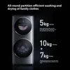 Washer, Dryer, 15kg, Fully Automatic, Front Loading, Stacking, Energy Saving 4