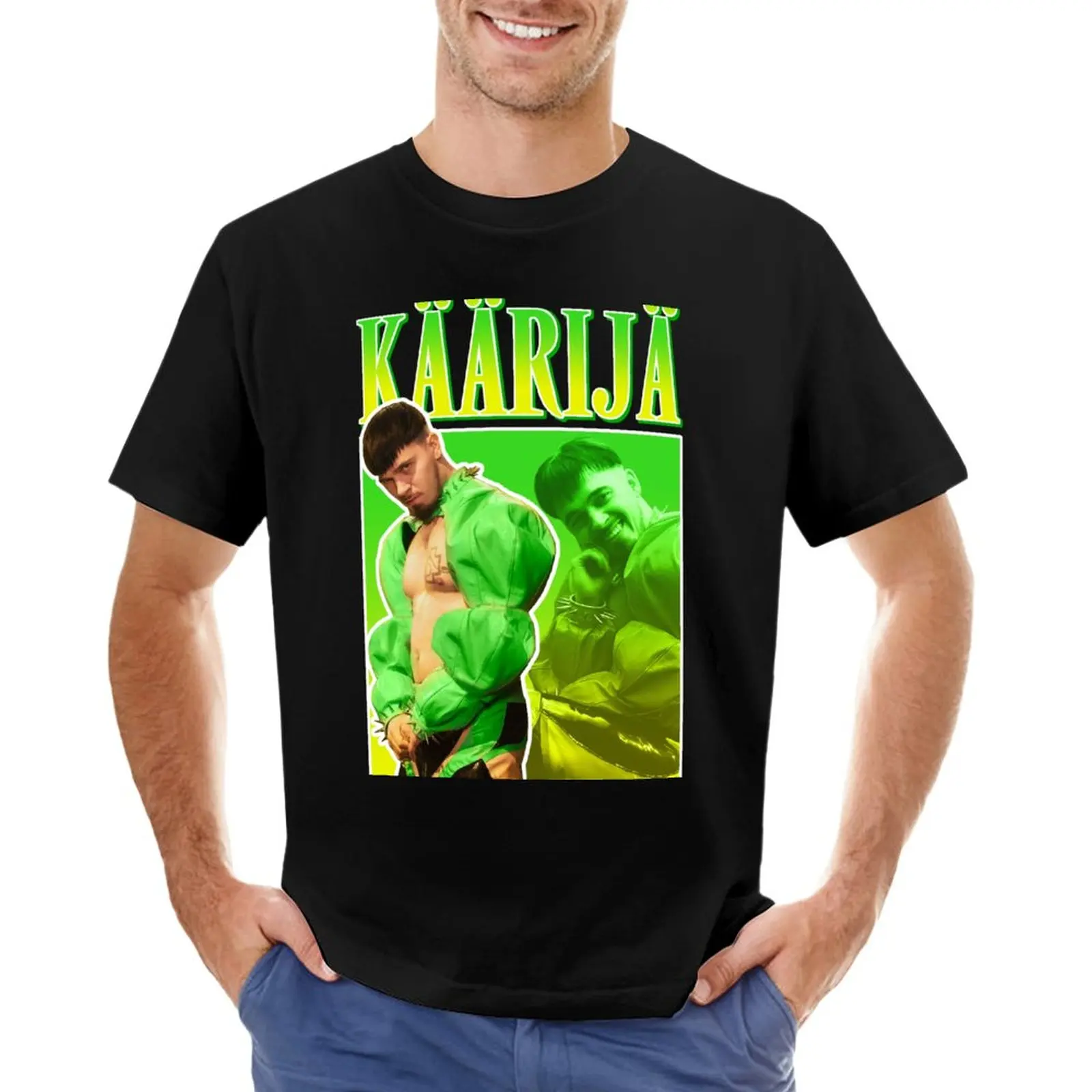 

Krij Cha Cha Cha Eurovision 2023 Finland Y2K Kaarija T-Shirt custom t shirt heavyweight t shirts T-shirts for men cotton