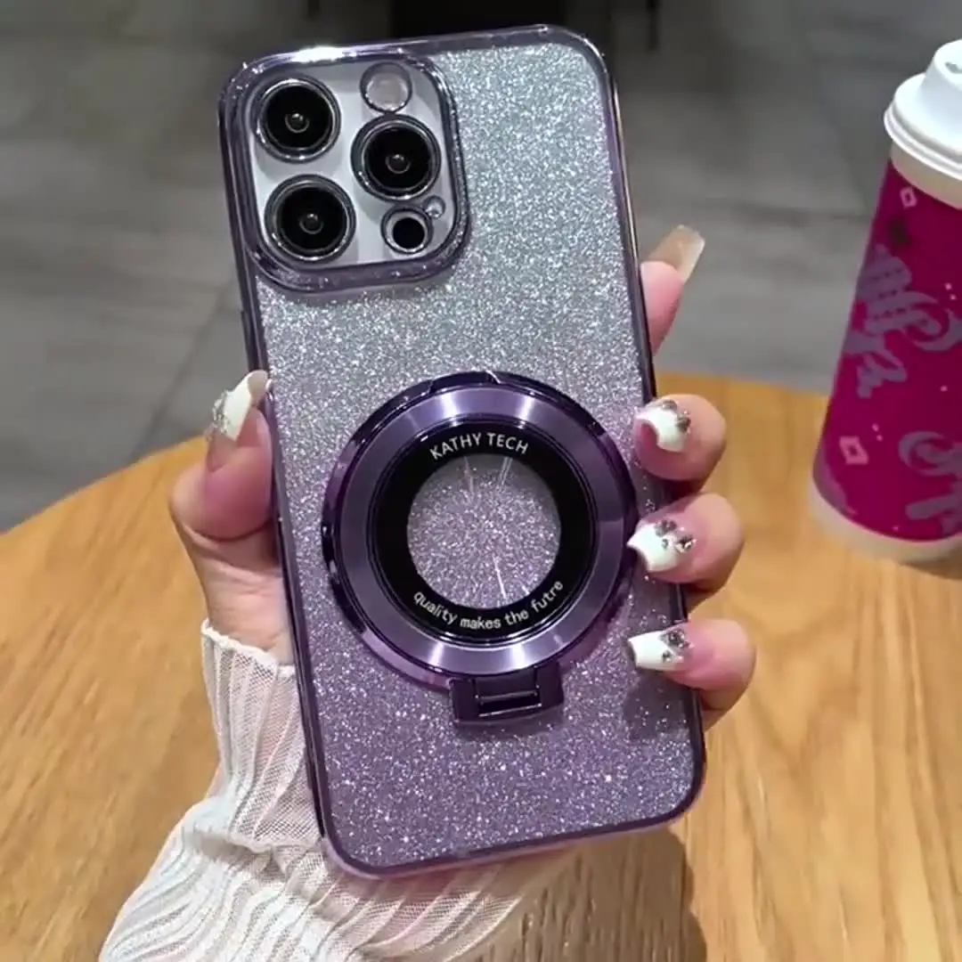 Для Xiaomi 14T Блестящий кристаллический браслет-держатель для телефона Чехол 13T 12T 11T