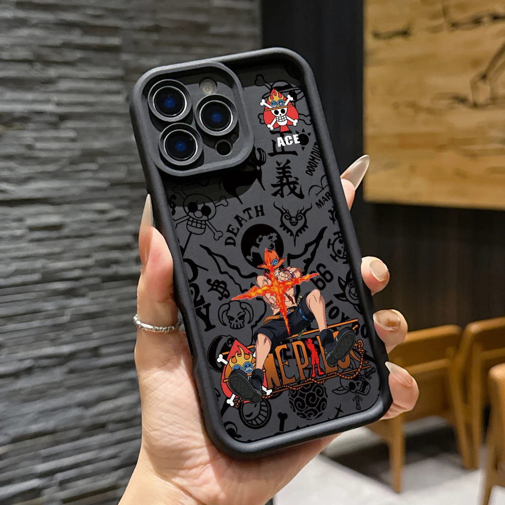 One Piece Aces Zoros Design Protective Phone Case