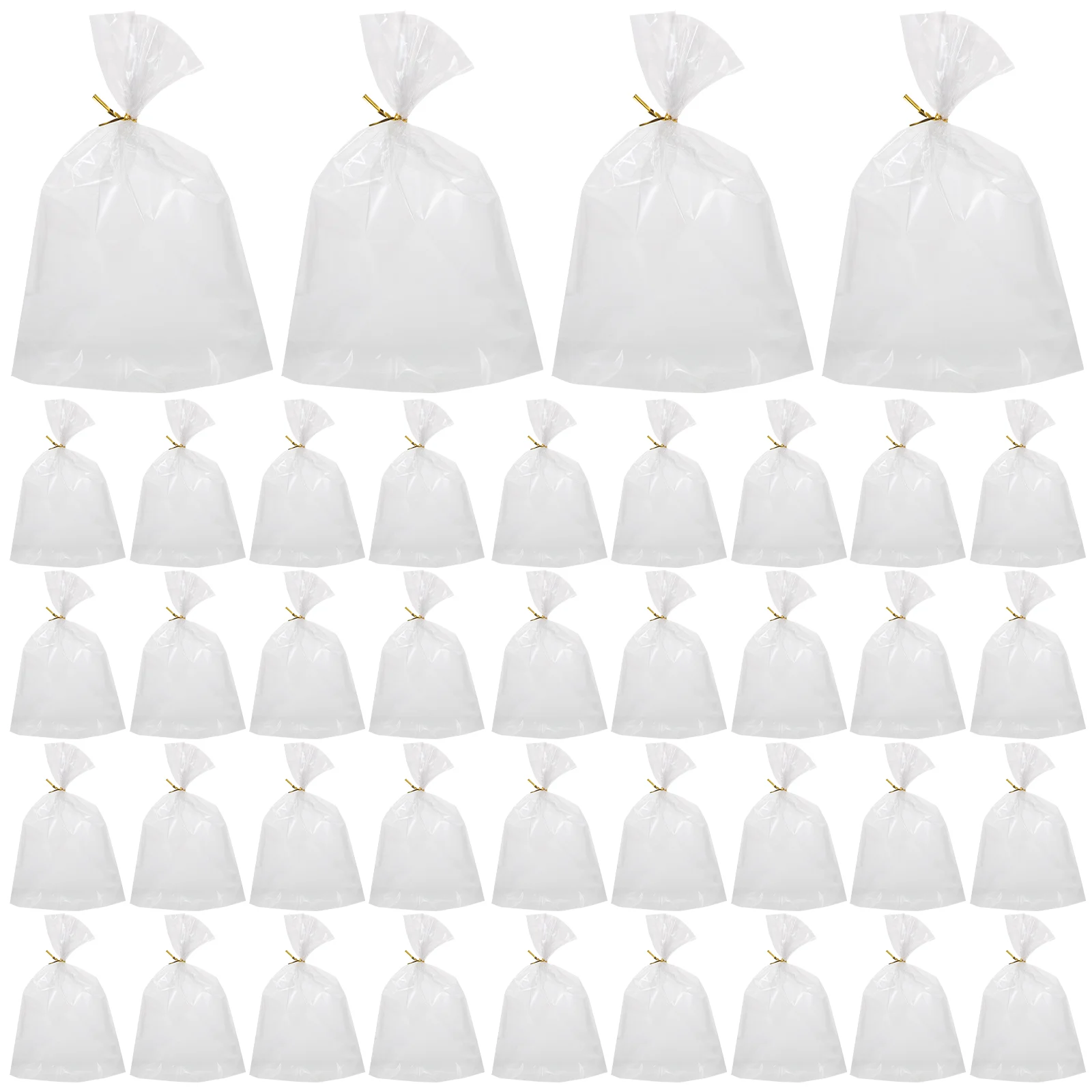 

100pcs Toast Packing Bags Bakery Bags Cookies Pastries Bags Bread Packing Bags