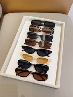 [Pc de qualité] 8 pièces/14 pièces ensemble de lunettes de mode mixte pour femmes/noir chic, écaille de tortue et monture léopard/un cadeau parfait pour la famille 4