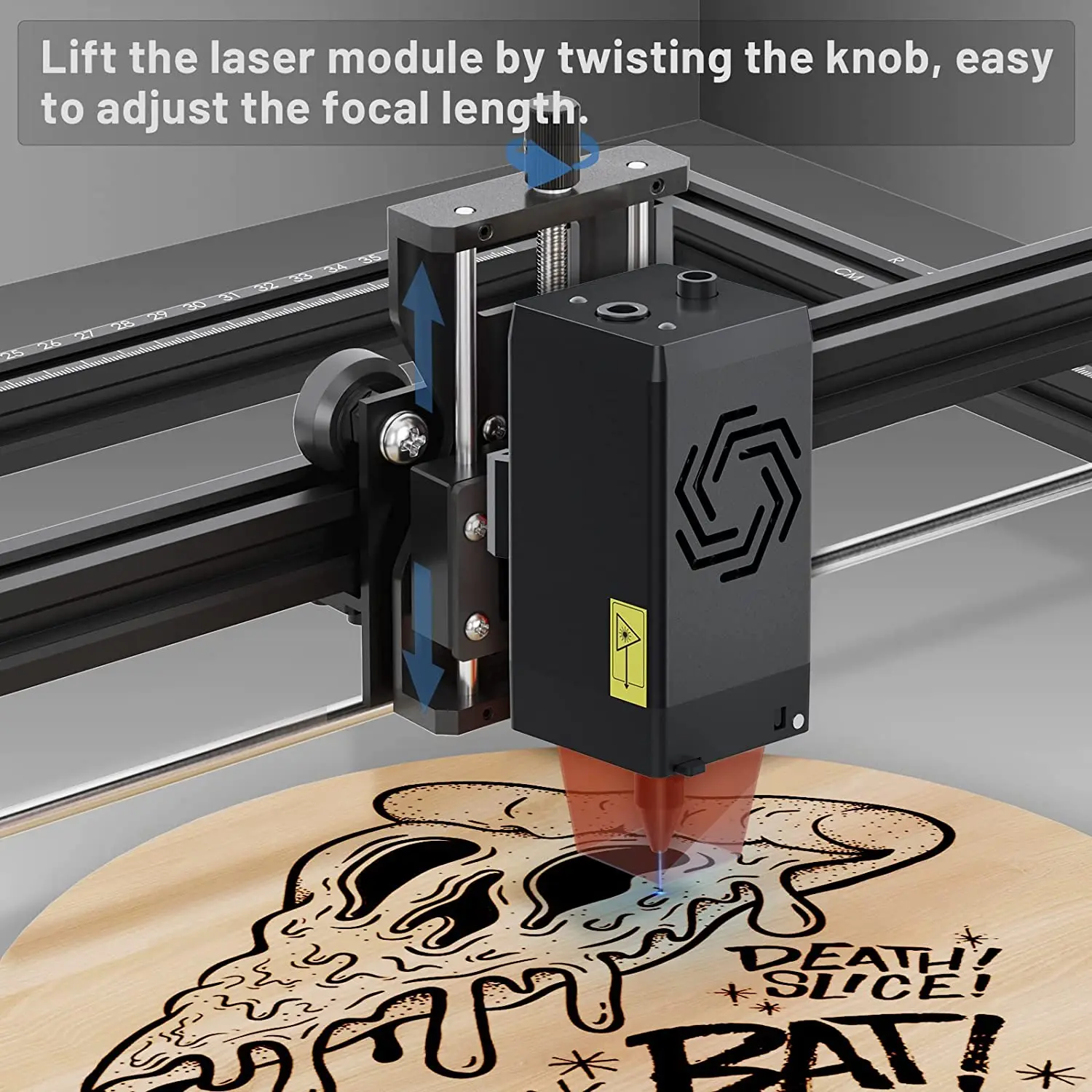 Laser Engraver Z-axis Slid Lifting Device Focusing Mounting Adjustable Bracket For Ortur OLM3/2PS2/S2/AL2/AL1