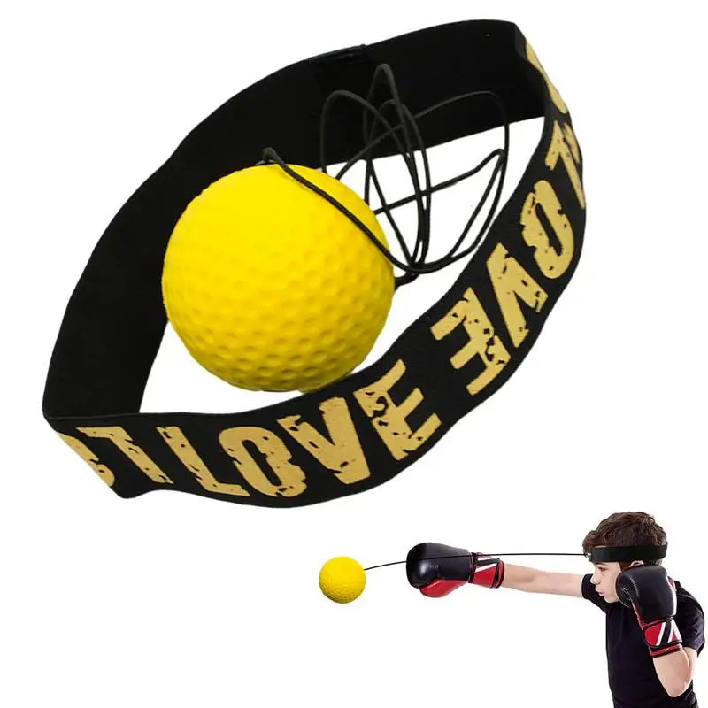 Head-Mounted Boxing Speed Ball Tyson Ball Kids Adult Boxing Agility Trainer With A Bouncy Reaction supplies
