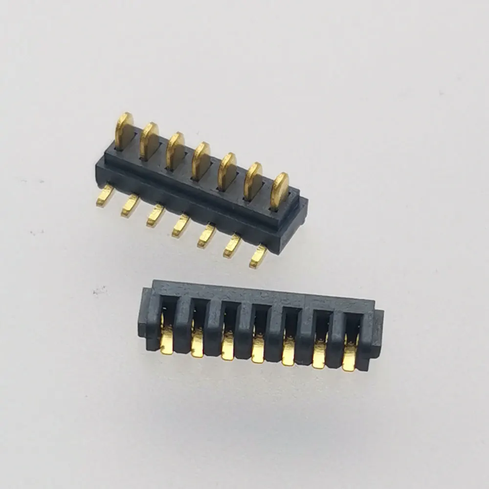 thumbnail image 1 of Juego de 1-5 conectores macho y hembra para batería, paso de 2,0 mm, 2, 3, 4, 5, 6, 7, 8, 9 y 10 pines, receptáculo para soldadura de PCB dorado, 1 of 5