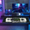 100 Dollar 31.5 X 11.8 Inch Keyboard Mouse Pad, 3D Gaming Mouse Pad, Gift Mouse Pad With Non-Slip Rubber Base 3
