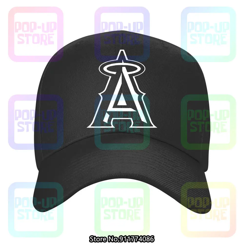 Angels Black Fan Baseball California Anaheim Champs All Cotton Truck Driver Caps Berretto Da Baseball Per Uomo E Donna