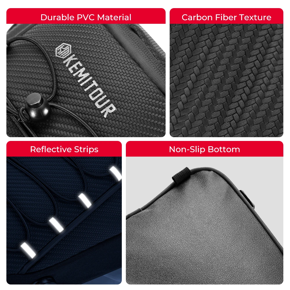 Motorcycle Sport Bike Tail Bag PVC Waterproof Rear Seat Storage Pack Universal for Outdoor Riding Touring Travel Luggage Bags 4