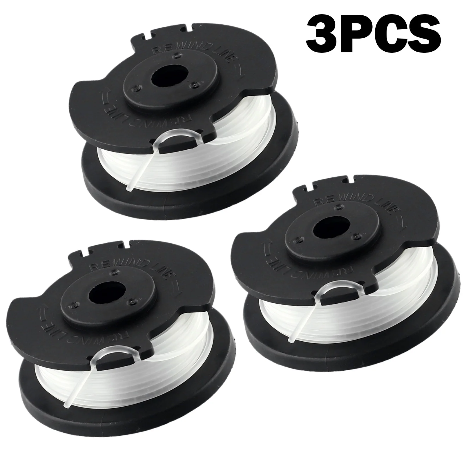 Sostituzione Bobina 3 Pezzi Per Tagliaerba Einhell Ge-Ct 18/28 Li E Ge-Ct 18/28 Li Tc Accessori Per Tosaerba Da Giardino