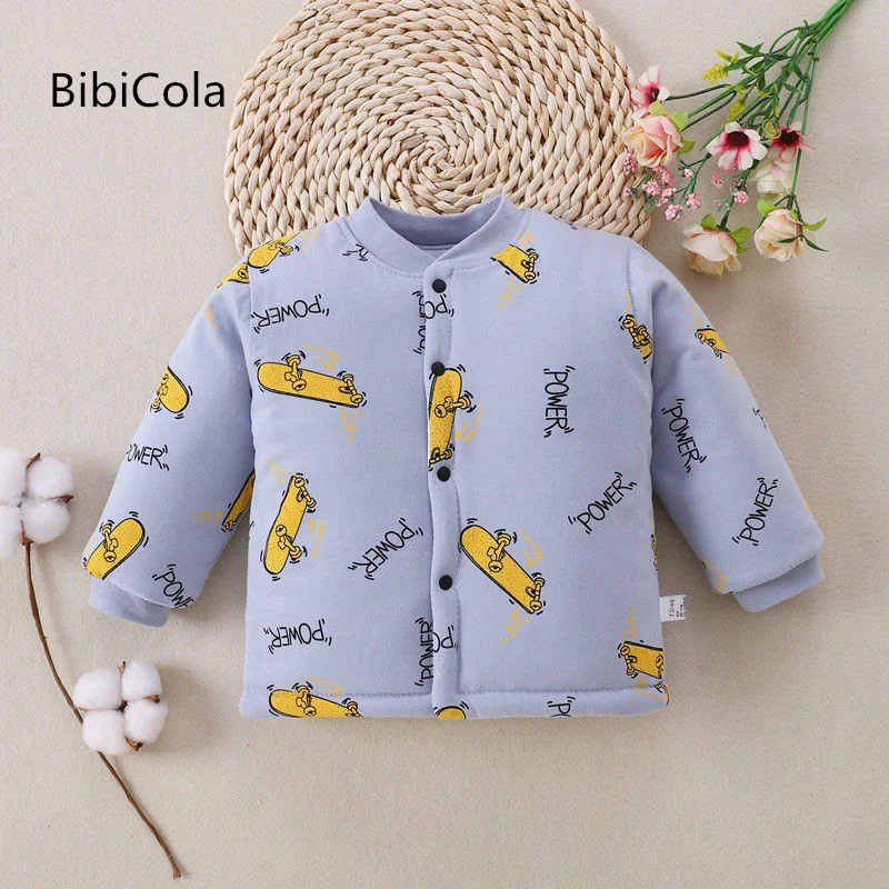 

Children's winter cotton liner plus cotton coat Boys' cotton coat Girls' cotton coat thickened outer wear thermal underwear