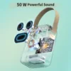 Divoom SongBird-HQ Portable Bluetooth Speaker 50W Powerful Sound with Karaoke Microphone Voice Change Mode 4