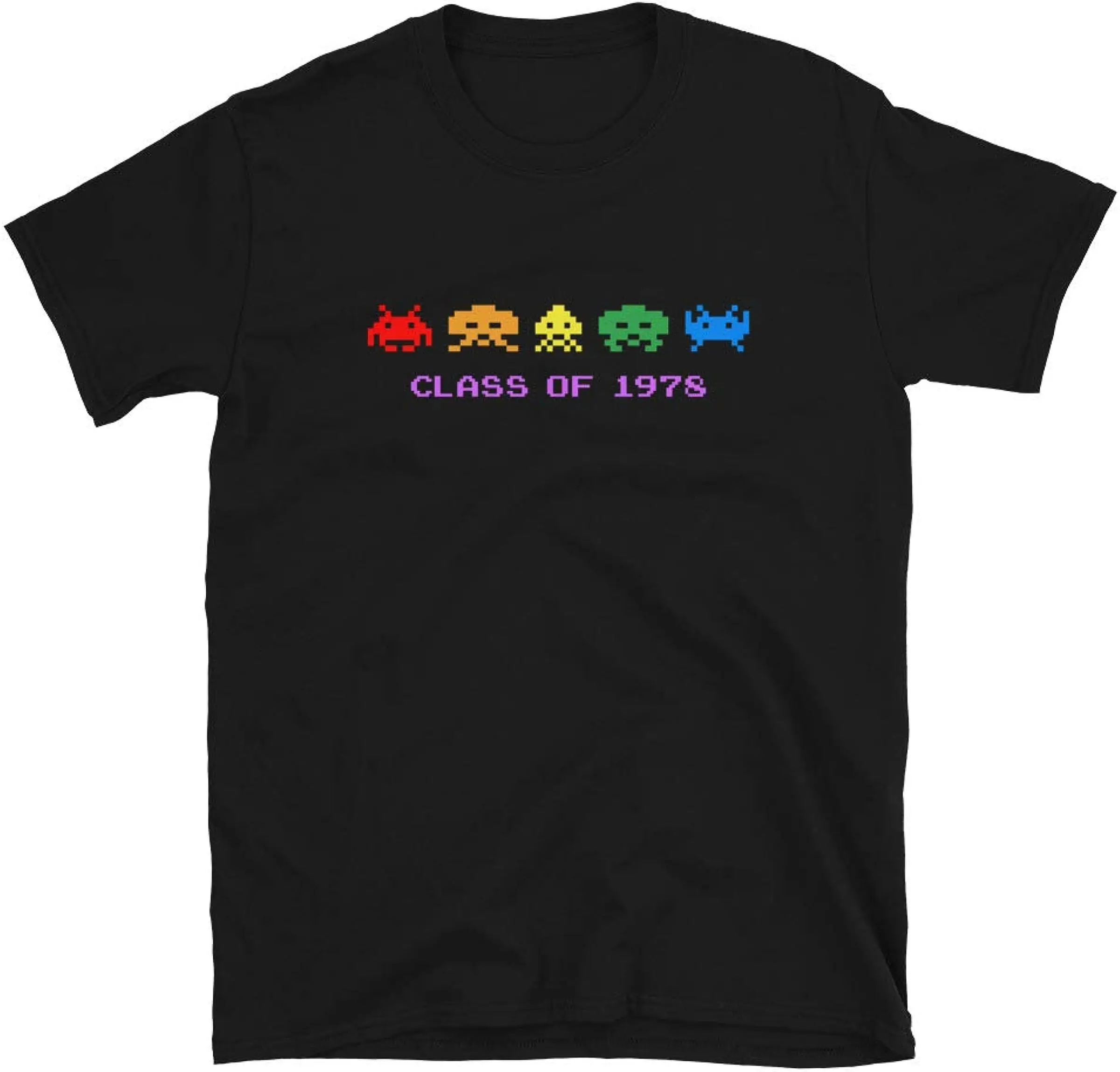 Retro 80s Arcade Alien Invasion Gamer T-Shirt
