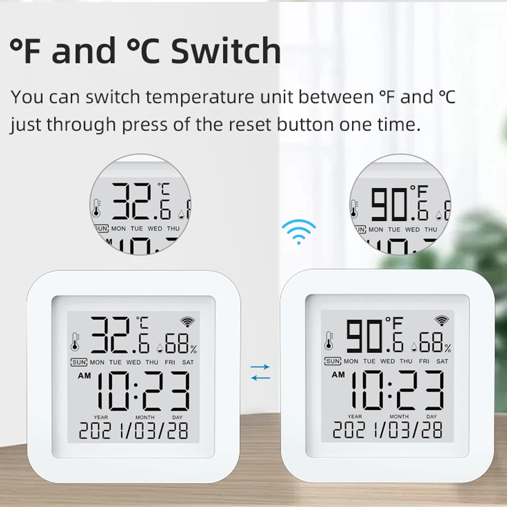 Рисунок 3 - Умный беспроводной термометр Tuya для гостиной