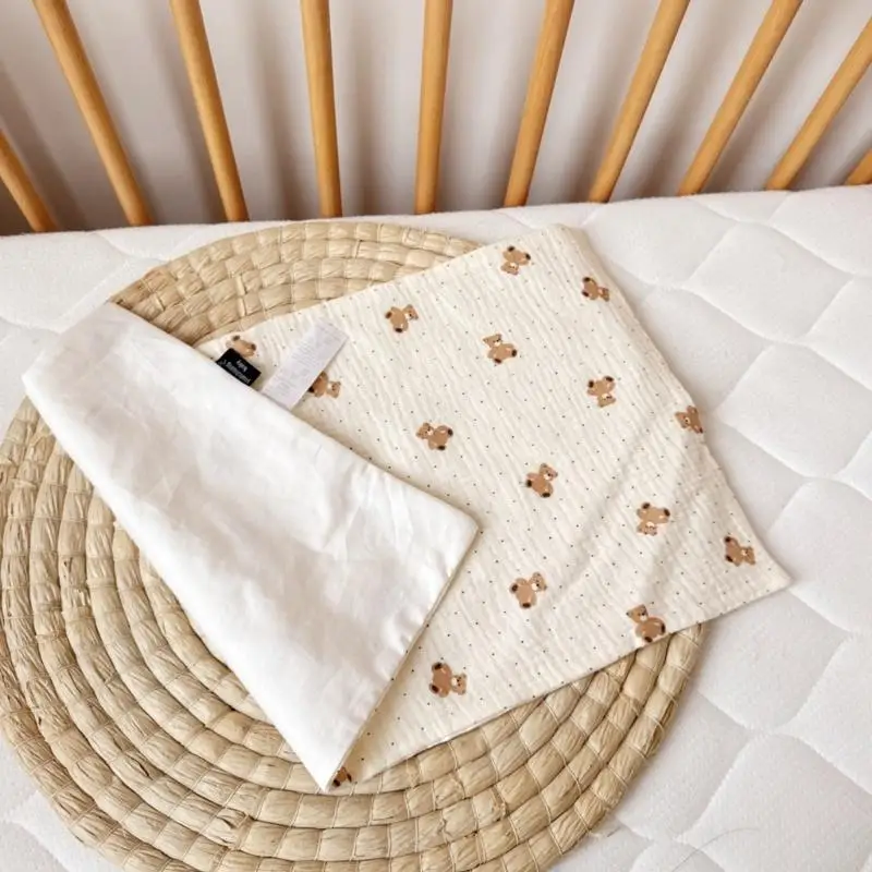 G99C Rectangle Cotton Pillow Covers Pillow Cover Cushion Infant Pillowcase Washable