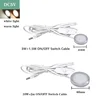 Ultrathin 8mm USB DC5V 3W 10W Dimmable Spotlight Surface Mounted Mini LED Circular Simple Ceiling Light Exhibition Cabinet Lamp 4
