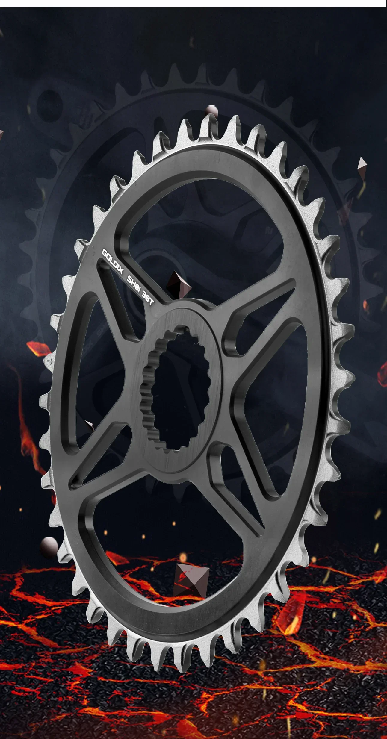 未使用XTR FC-M9100 ナローワイドチェーンリング36T XTR FC-M9100 ナローワイドチェーンリング 32T SM-CRM95 - メルカリ