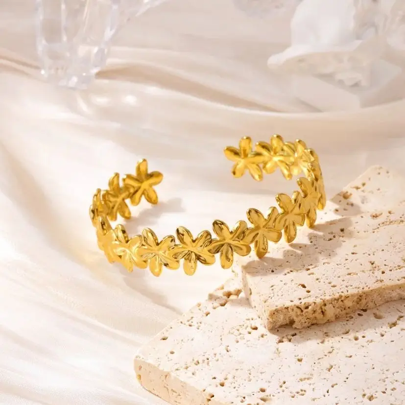 Elegant Jewelry Gold Stainless Steel Gift