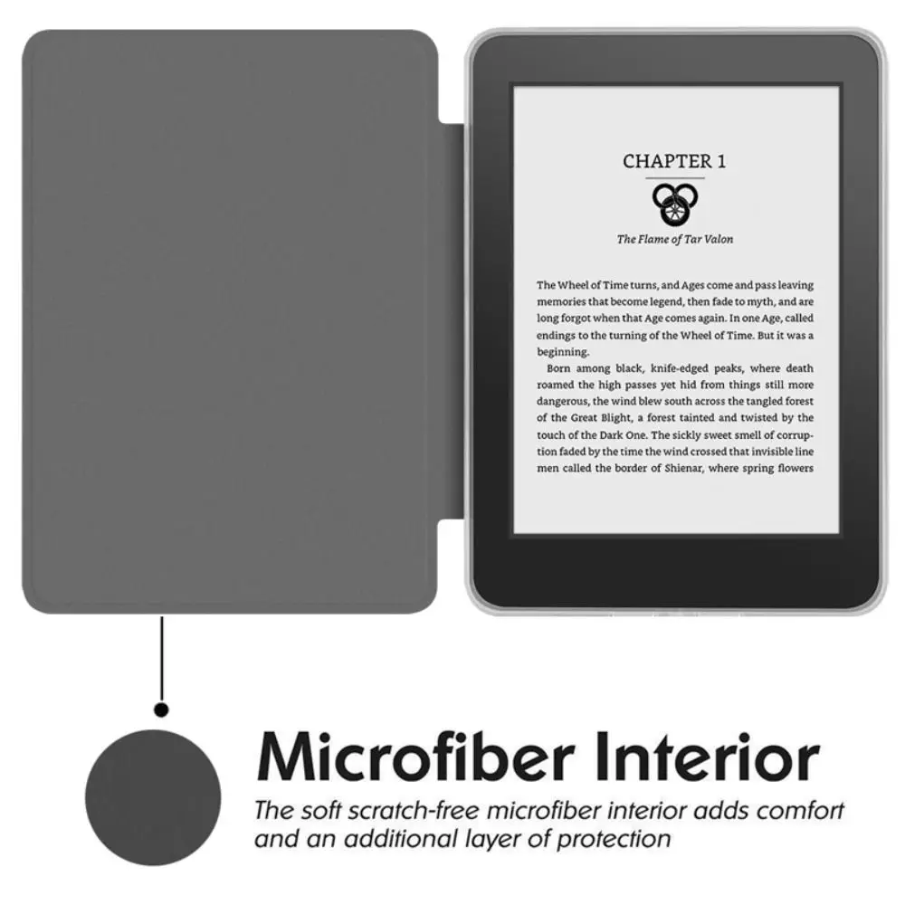 Auto Wake/Sleep e-Reader Case Adjustable Acrylic Magnetic Cover for Kindle Paperwhite 12th Gen 2024 7 inch Colorsoft