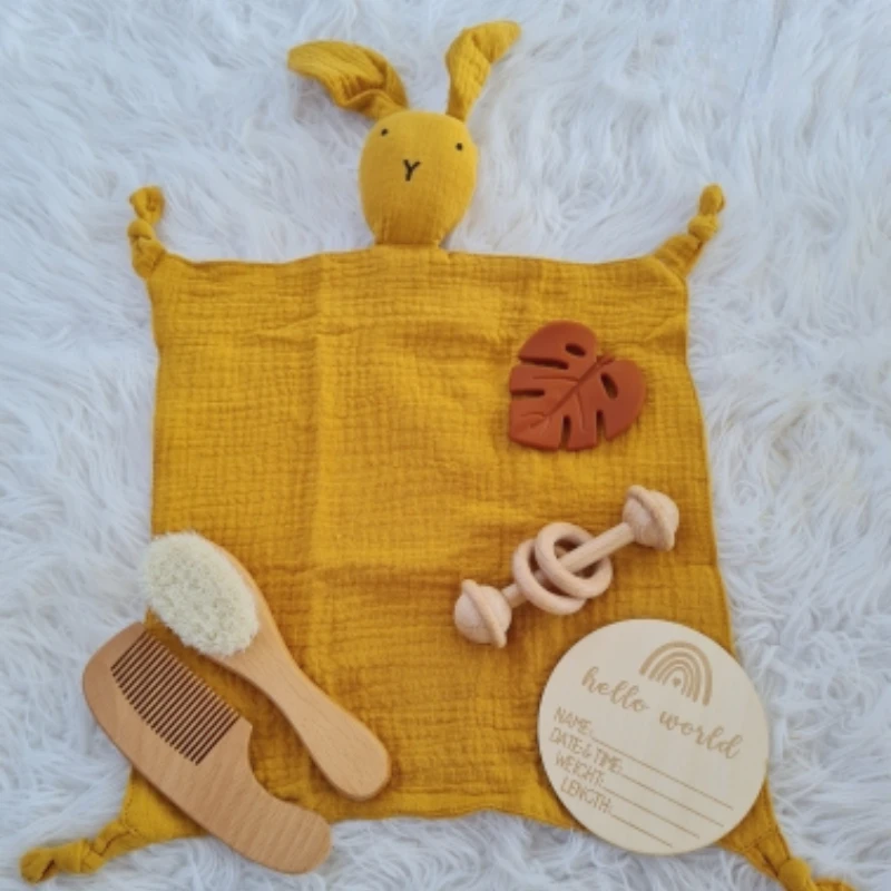 Baby Cotton Muslin Comforter Blanket Soft Newborn Sleeping Dolls Kids Fashion Sleep Toy Soothe Appease Towel Bibs cotton muslin blanket cotton blanket swaddle blanket cotton swaddle cotton gauze blanket cotton muslin burp cloth