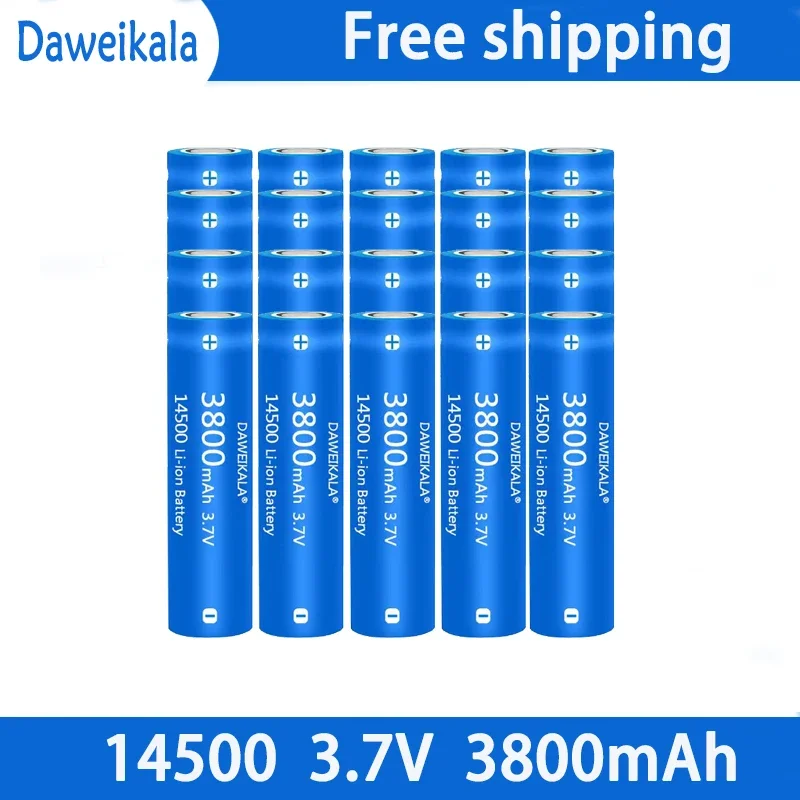 14500 Battery 3.7V Large Capacity 3500mah Lithium Ion Battery for Electric Toothbrush Razor Barber Rechargeable Battery rechargeable battery
