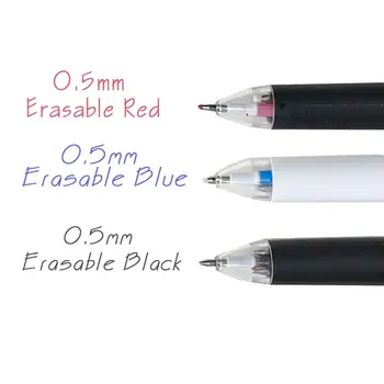 قلم قابل للمسح 3 في 1 ، حبر سحري إبداعي ، عبوات 3 ألوان ، للمكتب والمدرسة والقرطاسية 5