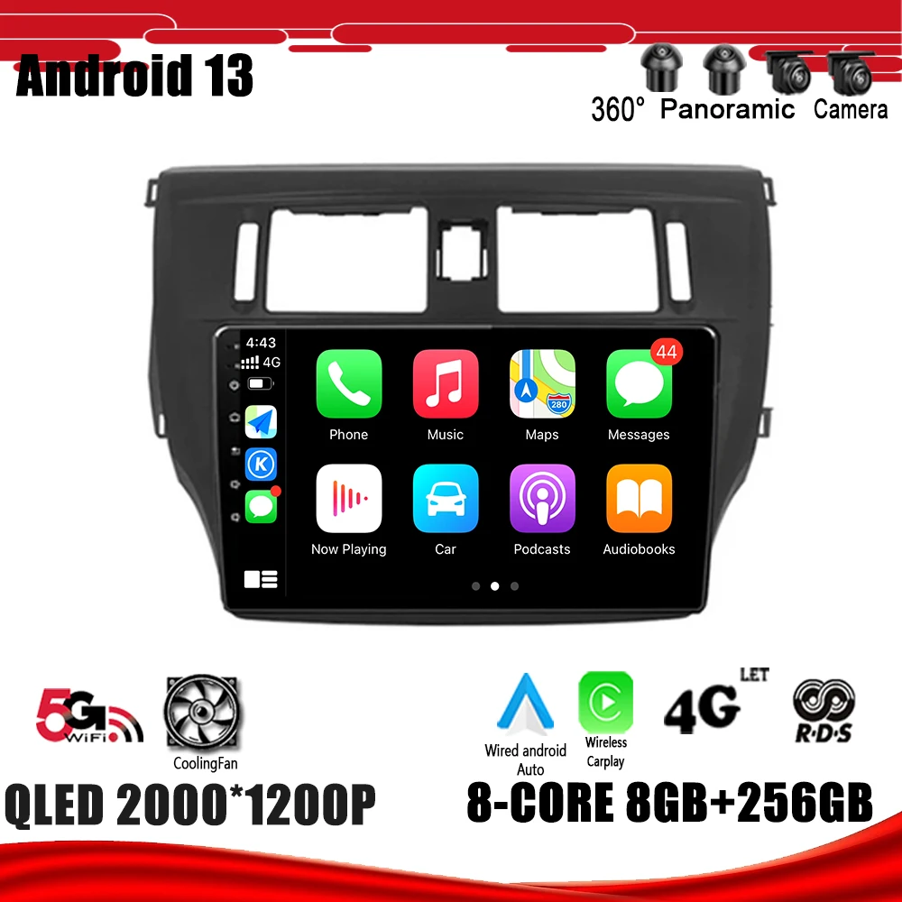 

Navigation GPS DSP Carplay WIFI Car Radio Multimedia Player Android 13 For Great Wall Voleex Tengyi C30 2012 - 2014