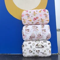 Disney Mickey Nylon Travel Cosmetic Storage Bag  Cartoon Donald Duck Dumbo Toiletry Pouch Organizer Birthday Party Team Gift 1