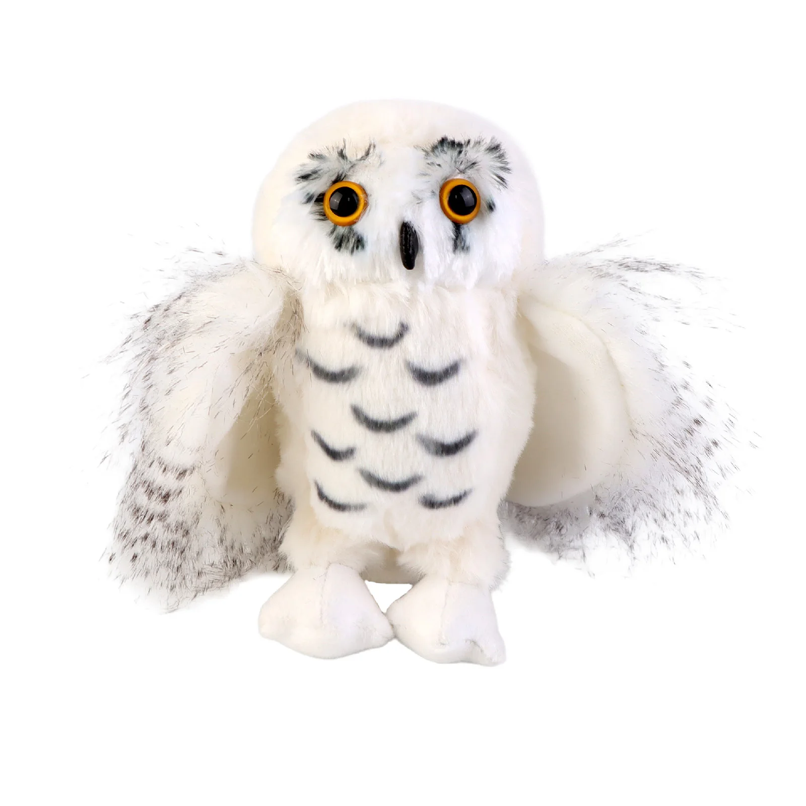 

25cm/8.66inch Cute Snowy Owl Stuffed Animal Plushie,Brave Boy's and Girl's Room Owls Plush Decor,Kids Gifts for Birthday Valenti