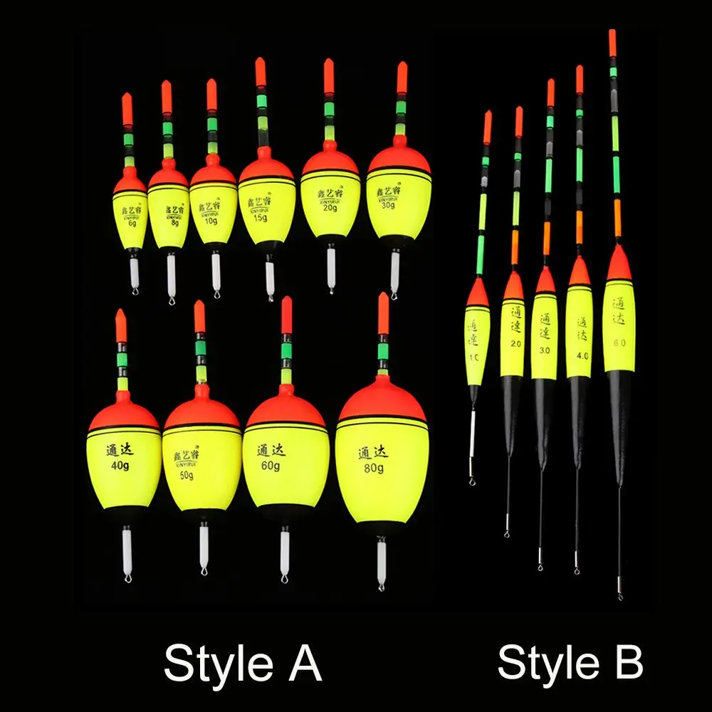 Fishing Floats Fishing Float Fishing Bobber Fishing Buoy 1PC Portable Green Foam Fishing Floats Catfish Pike Float Buoyancy Eva Inline Bobbers Float Ball Fishing Accessories