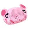 New Cute Baby Bath Shower Cap Adjustable Kids Double-Layer Girl Boy Ear Protection Shampoo Cap Children Hair Wash Hat Head Cover 6