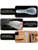 1pc Plastic Travel Razor Case Outdoor Camping Business Trip Portable Razor Holder Container Storage Shaving Box 3
