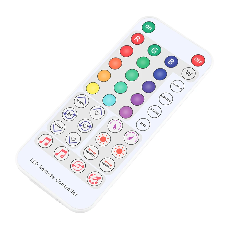 

Умный музыкальный Bluetooth-контроллер RGB SP611E для WS2812B SK6812 WS2811, адресная стандартная лента RGB