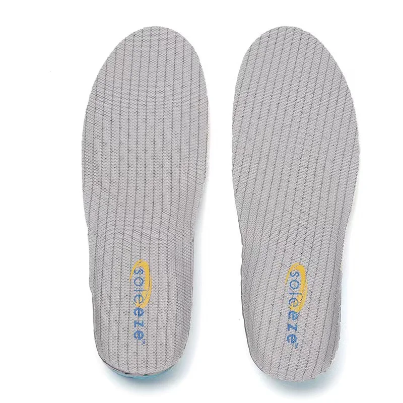 High-quality high-elastic sports insole unisex arch support run full cushion built-in spring shock-absorbing breathable insole