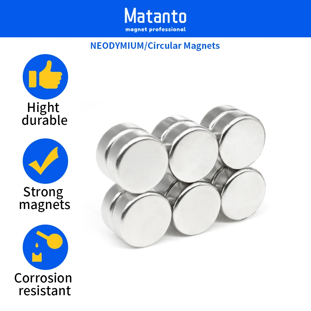 5/10/20/50/100PCS 12×5 Powerful Strong Magnetic Magnets Disc 12mmx5mm Neodymium Permanent Magnet 12x5mm Round Search Magnet 12*5